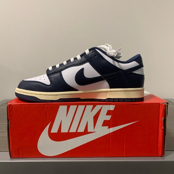 Nike Dunk Low Vintage Navy sz 10 mens - Picture 3 of 6